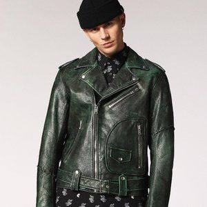 DIESEL L-GRIME LEATHER JACKET